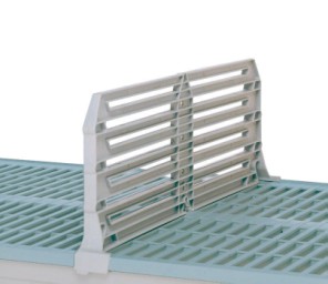 Metro MetroMax i Stem Caster Cart Polymer Dividers