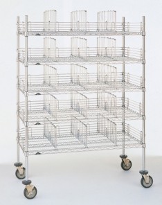 Metro Gowning Room Garment Rack Carts