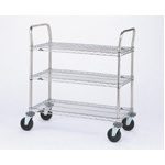 Metro Heavy-duty SP Series Carts with Brite Finish