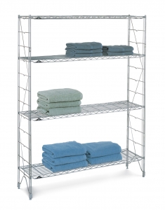 Metro DD18FC Super Erecta Shelf Divider for Solid Shelves, Chrome, 8 x 18