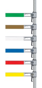 Metro Color Shelf Markers 800-400-7500 | Metroshelving.net