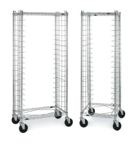 End Load & Side Load Wire Bun Pan Racks - Metroshelving.net