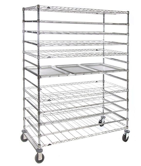 Cannabis Dry Carts by Metro Shelving 8004007500