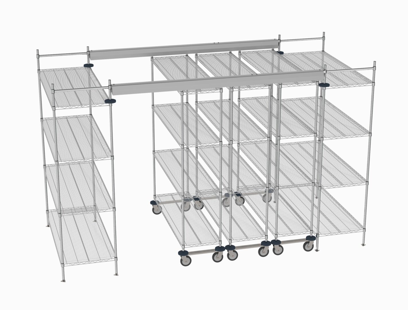 Metro Top-Track Shelving Systems 800-400-7500